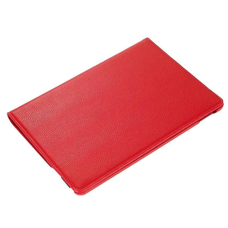 Funda COOL para iPad (2019 / 2020 / 2021) 10,2 pulg Giratoria Polipiel Rojo - PixelPlaza