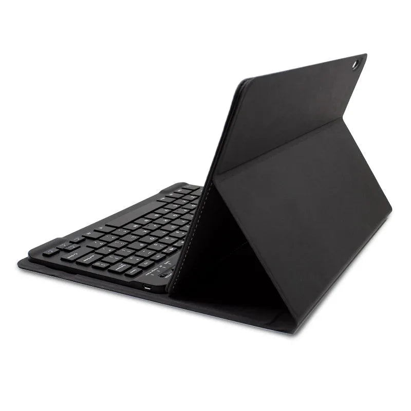 Funda COOL para iPad (2022 / 2024) 10.9 (10 Gen.) / iPad 11 2025 (A16) Teclado Bluetooth Polipiel Negro - PixelPlaza