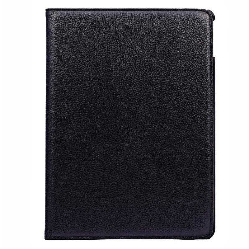 Funda COOL para iPad Air / Air 2 / Pro 9.7 / iPad 2017 / iPad 2018 9.7 pulg Giratoria Polipiel Negro - PixelPlaza