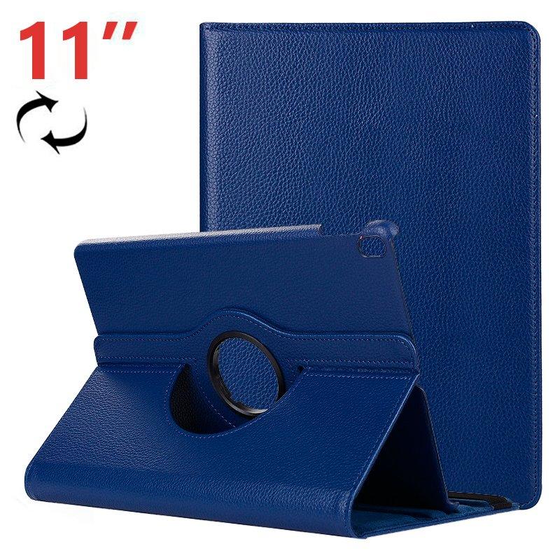 Funda COOL para iPad Pro 11 (2018) Giratoria Polipiel Azul - PixelPlaza