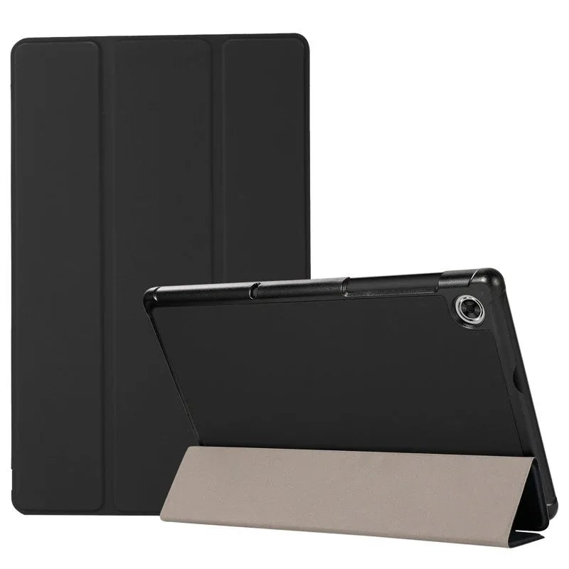 Funda COOL para Lenovo Tab M10 HD 2ª Gen (TB-X306) Polipiel Liso Negro 10.1 pulg - PixelPlaza