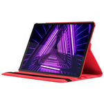 Funda COOL para Lenovo Tab M10 Plus / FHD Plus 2ª Gen / Tab K10 Polipiel Liso Rojo 10.3 pulg - PixelPlaza