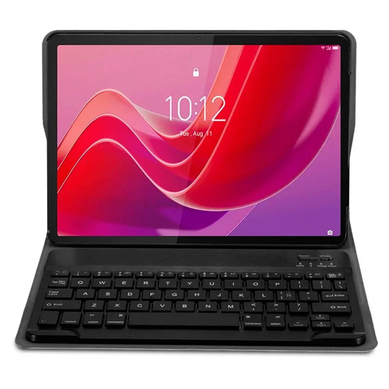 Funda COOL para Lenovo Tab M11 / K11 Teclado Bluetooth Polipiel Negro - PixelPlaza