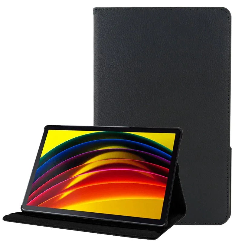 Funda COOL para Lenovo Tab P11 / P11 Plus Polipiel Liso Negro (11 pulg) - PixelPlaza