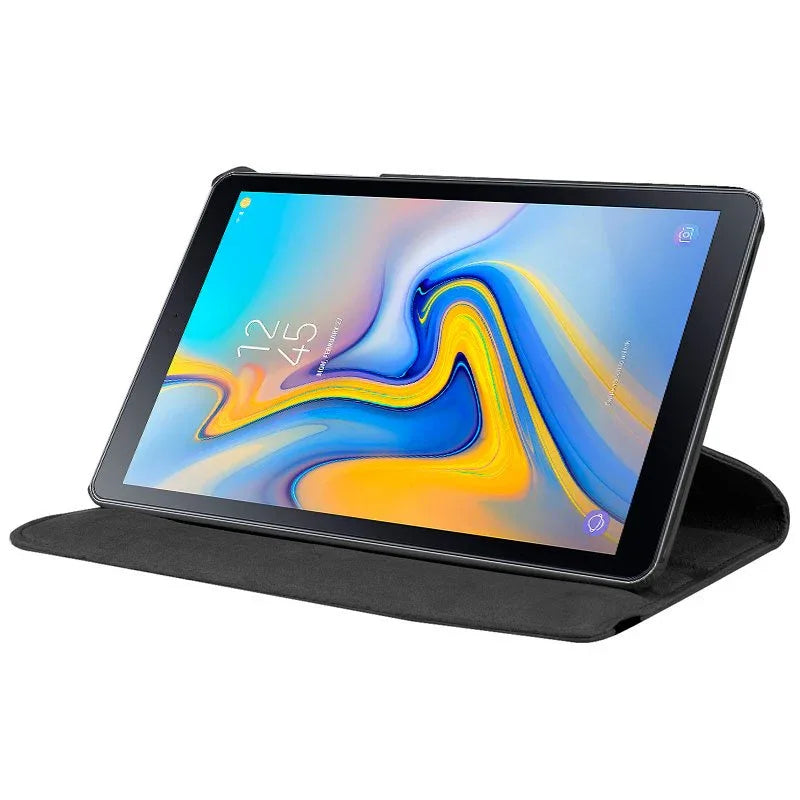 Funda COOL para Samsung Galaxy Tab A (2018) T590 / T595 Polipiel Liso Negro 10.5 pulg - PixelPlaza