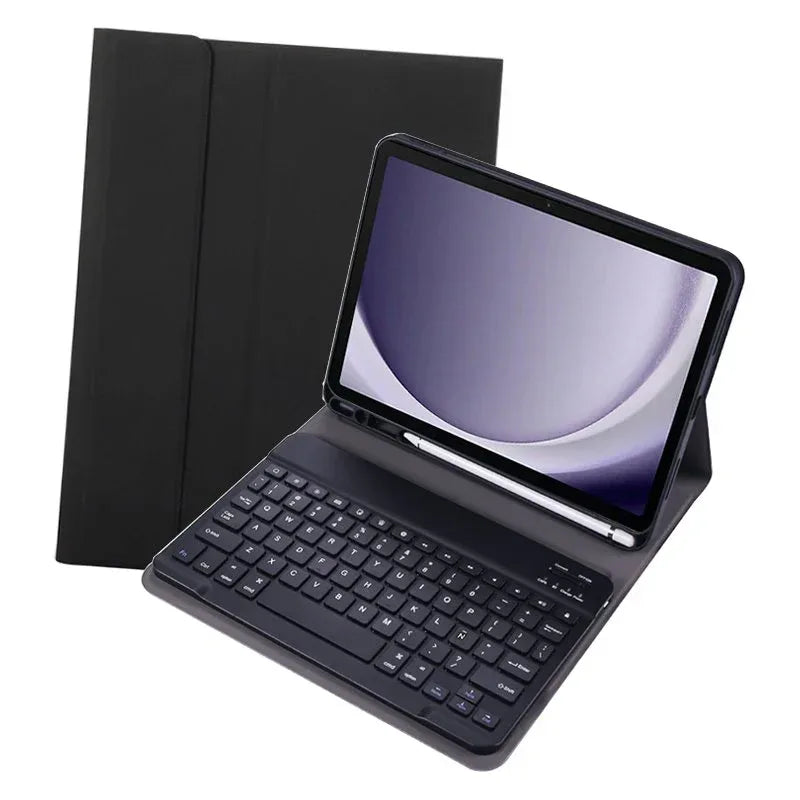 Funda COOL para Samsung Galaxy Tab A9 Plus / A11 Plus Teclado Bluetooth Negro (11 Pulg) - PixelPlaza