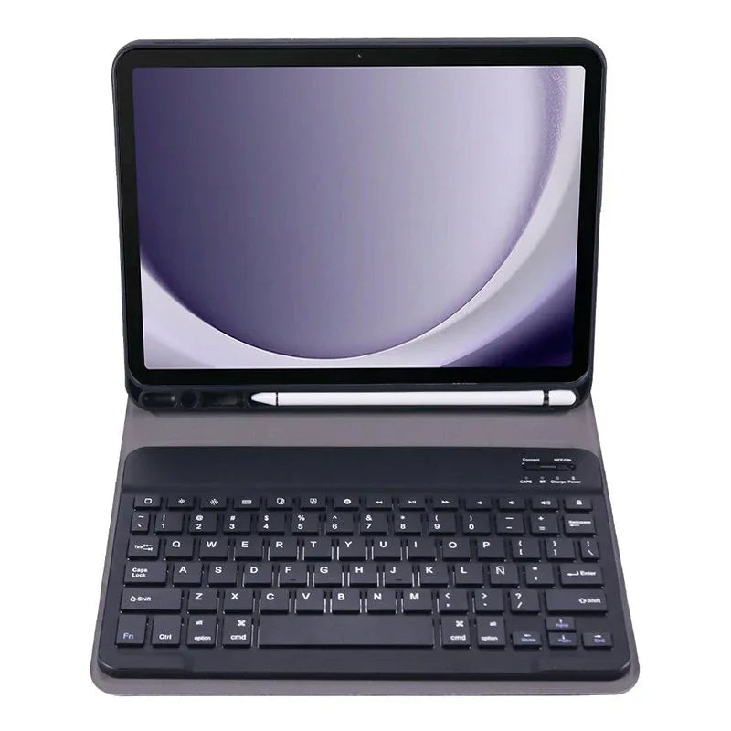 Funda COOL para Samsung Galaxy Tab A9 Plus / A11 Plus Teclado Bluetooth Negro (11 Pulg) - PixelPlaza