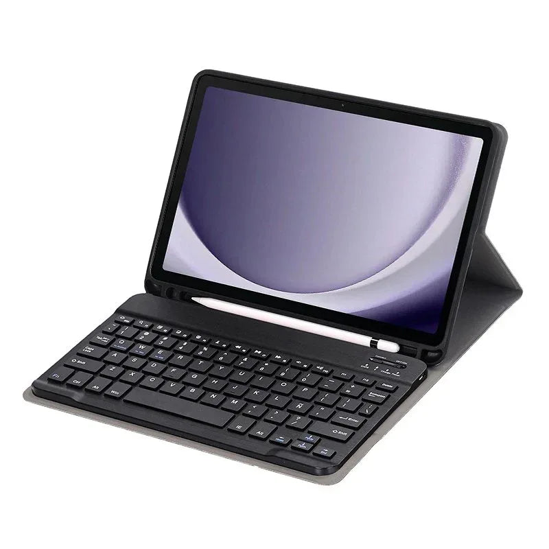 Funda COOL para Samsung Galaxy Tab A9 Plus / A11 Plus Teclado Bluetooth Negro (11 Pulg) - PixelPlaza