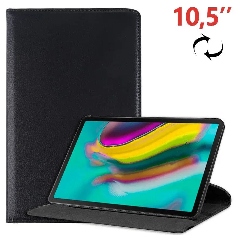 Funda COOL para Samsung Galaxy Tab S5e T720 / T725 Polipiel Negro 10.5 pulg - PixelPlaza
