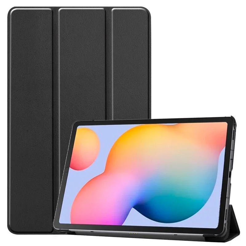 Funda COOL para Samsung Galaxy Tab S6 Lite / S6 Lite 2022 / 2024 (P610 / P615 / P619) Polipiel Negro 10.4 pulg - PixelPlaza