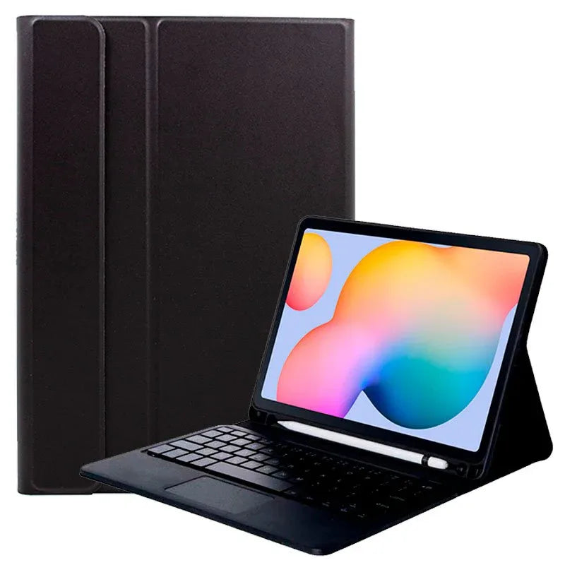 Funda COOL para Samsung Galaxy Tab S6 Lite / S6 Lite 2022 / 2024 (P610 / P615) Polipiel Teclado Bluetooth 10.4 Pulg - PixelPlaza
