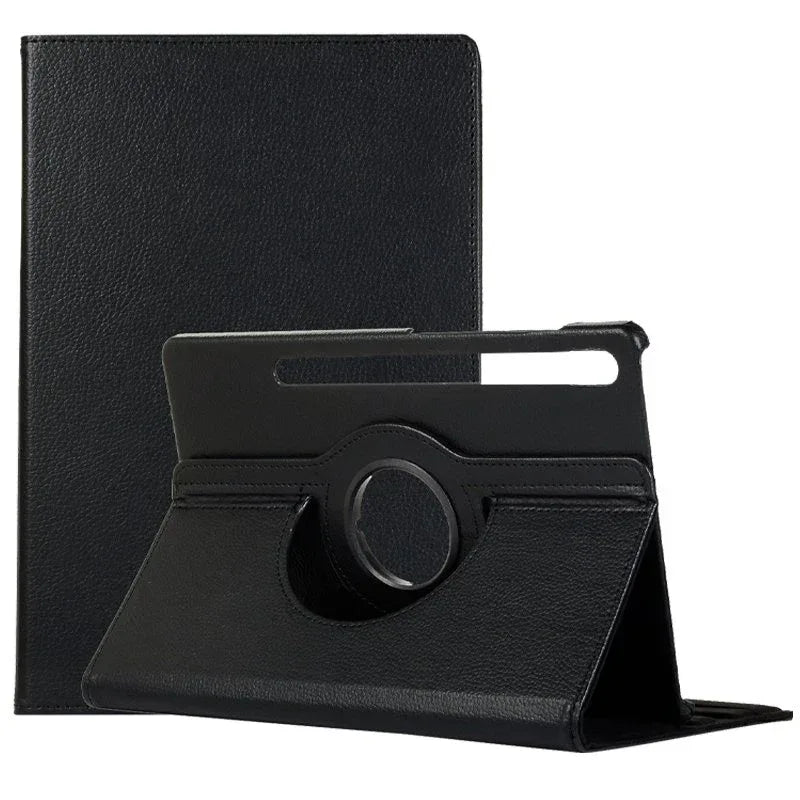 Funda COOL para Samsung Galaxy Tab S7 FE T736 Polipiel Liso Negro 12.4 pulg - PixelPlaza