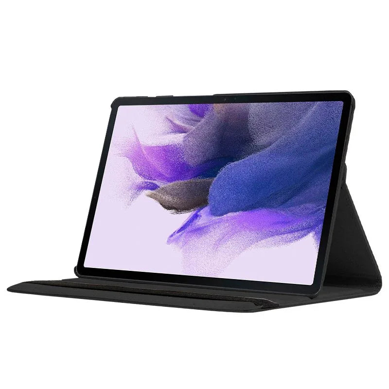 Funda COOL para Samsung Galaxy Tab S7 FE T736 Polipiel Liso Negro 12.4 pulg - PixelPlaza