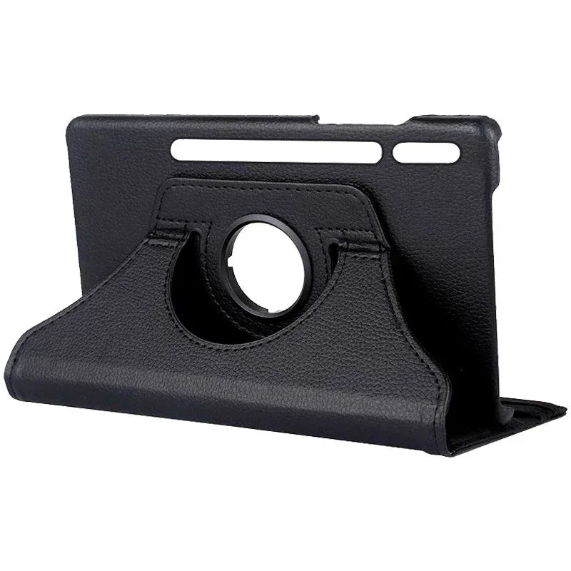 Funda COOL para Samsung Galaxy Tab S7 Plus / Tab S8 Plus Polipiel Liso Negro 12.4 pulg - PixelPlaza