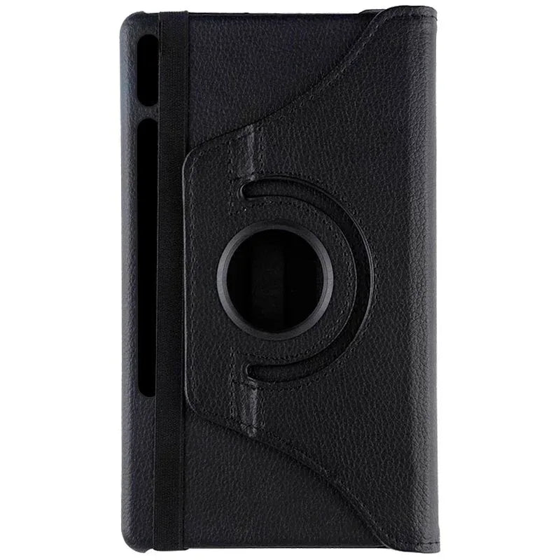 Funda COOL para Samsung Galaxy Tab S7 Plus / Tab S8 Plus Polipiel Liso Negro 12.4 pulg - PixelPlaza