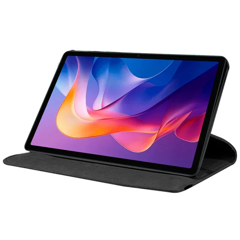 Funda COOL para Xiaomi Redmi Pad 2 Giratoria Polipiel Negro - PixelPlaza
