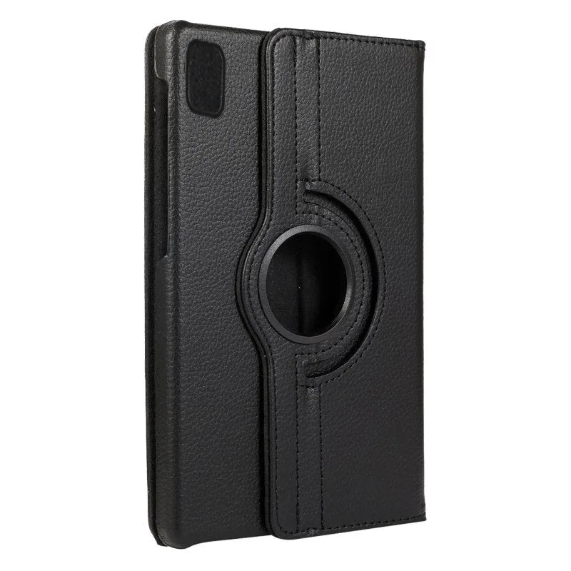Funda COOL para Xiaomi Redmi Pad SE Giratoria Polipiel Negro (11 Pulg) - PixelPlaza