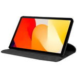 Funda COOL para Xiaomi Redmi Pad SE Giratoria Polipiel Negro (11 Pulg) - PixelPlaza