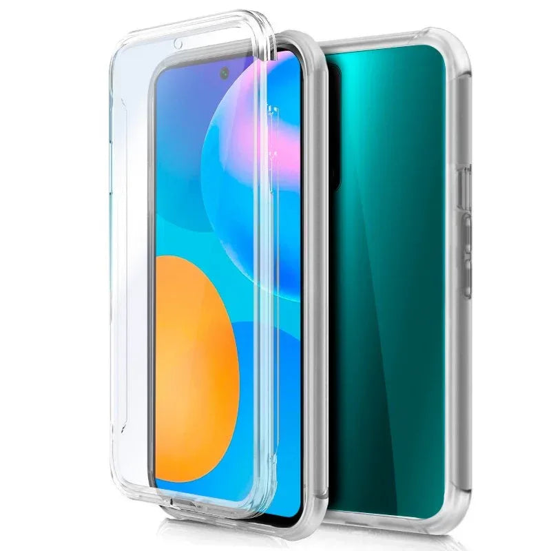 Funda COOL Silicona 3D para Huawei P Smart 2021 (Transparente Frontal + Trasera) - PixelPlaza