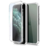 Funda COOL Silicona 3D para iPhone 11 Pro Max (Transparente Frontal + Trasera) - PixelPlaza
