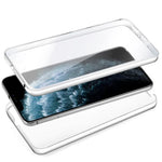 Funda COOL Silicona 3D para iPhone 11 Pro (Transparente Frontal + Trasera) - PixelPlaza