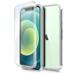 Funda COOL Silicona 3D para iPhone 12 / 12 Pro (Transparente Frontal + Trasera) - PixelPlaza
