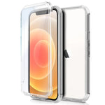 Funda COOL Silicona 3D para iPhone 12 mini (Transparente Frontal + Trasera) - PixelPlaza
