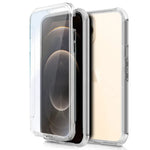 Funda COOL Silicona 3D para iPhone 12 Pro Max (Transparente Frontal + Trasera) - PixelPlaza