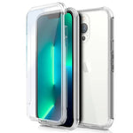 Funda COOL Silicona 3D para iPhone 13 Pro (Transparente Frontal + Trasera) - PixelPlaza