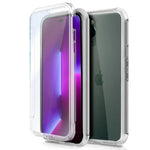 Funda COOL Silicona 3D para iPhone 14 Pro (Transparente Frontal + Trasera) - PixelPlaza