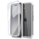 Funda COOL Silicona 3D para iPhone 17 (Transparente Frontal + Trasera) - PixelPlaza