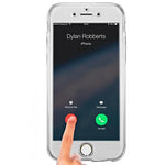 Funda COOL Silicona 3D para iPhone 7 / 8 / SE (2020) / SE (2022) (Transparente Frontal + Trasera) - PixelPlaza
