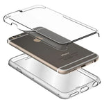 Funda COOL Silicona 3D para iPhone XR (Transparente Frontal + Trasera) - PixelPlaza