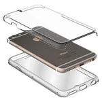 Funda COOL Silicona 3D para iPhone XS Max (Transparente Frontal + Trasera) - PixelPlaza