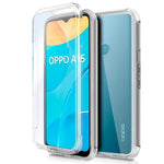 Funda COOL Silicona 3D para Oppo A15 / A15s (Transparente Frontal + Trasera) - PixelPlaza