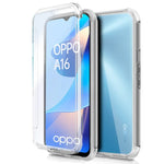Funda COOL Silicona 3D para Oppo A16 / A16s / A54s (Transparente Frontal + Trasera) - PixelPlaza