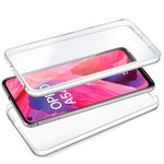 Funda COOL Silicona 3D para Oppo A54 5G / A74 5G (Transparente Frontal + Trasera) - PixelPlaza
