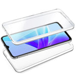 Funda COOL Silicona 3D para Oppo A57s / A77 5G / Realme Narzo 50 5G (Transparente Frontal + Trasera) - PixelPlaza