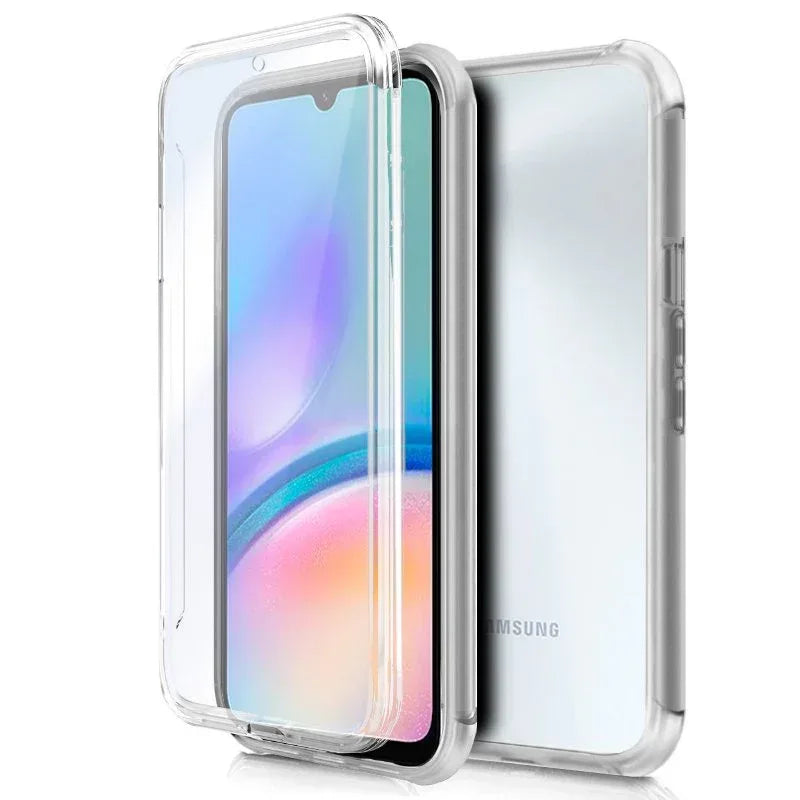 Funda COOL Silicona 3D para Samsung A057 Galaxy A05s (Transparente Frontal + Trasera) - PixelPlaza