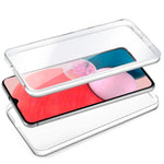 Funda COOL Silicona 3D para Samsung A135 Galaxy A13 (Transparente Frontal + Trasera) - PixelPlaza