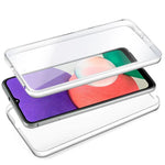 Funda COOL Silicona 3D para Samsung A226 Galaxy A22 5G (Transparente Frontal + Trasera) - PixelPlaza