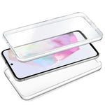 Funda COOL Silicona 3D para Samsung A356 Galaxy A35 5G (Transparente Frontal + Trasera) - PixelPlaza