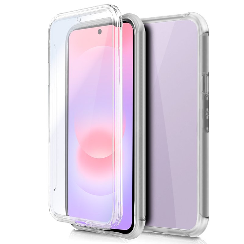 Funda COOL Silicona 3D para Samsung A376 Galaxy A37 5G (Transparente Frontal + Trasera)