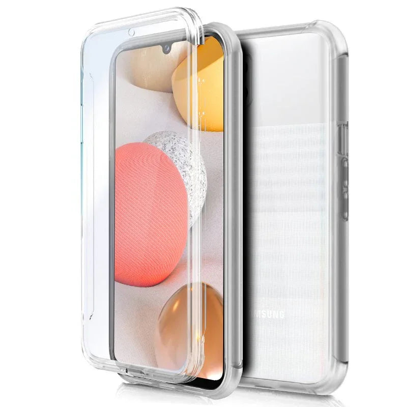 Funda COOL Silicona 3D para Samsung A426 Galaxy A42 5G (Transparente Frontal + Trasera) - PixelPlaza