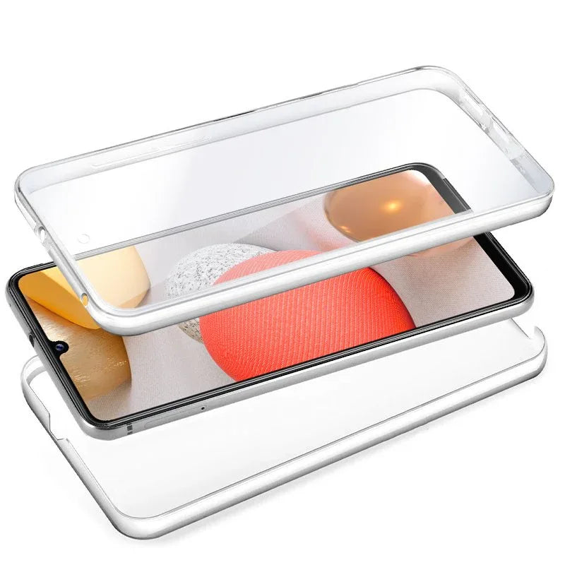 Funda COOL Silicona 3D para Samsung A426 Galaxy A42 5G (Transparente Frontal + Trasera) - PixelPlaza