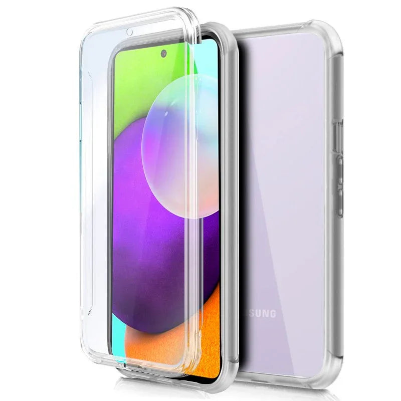 Funda COOL Silicona 3D para Samsung A525 Galaxy A52 / A52 5G / A52s 5G (Transparente Frontal + Trasera) - PixelPlaza
