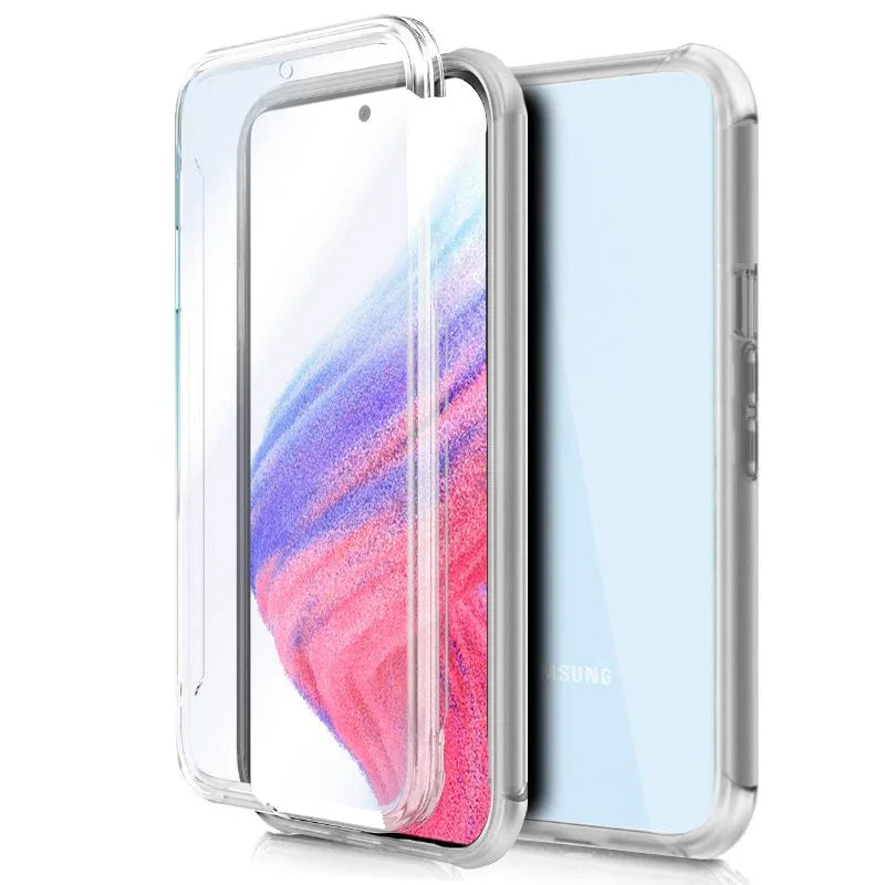 Funda COOL Silicona 3D para Samsung A536 Galaxy A53 5G (Transparente Frontal + Trasera) - PixelPlaza