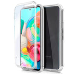 Funda COOL Silicona 3D para Samsung A715 Galaxy A71 (Transparente Frontal + Trasera) - PixelPlaza