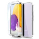 Funda COOL Silicona 3D para Samsung A725 Galaxy A72 (Transparente Frontal + Trasera) - PixelPlaza