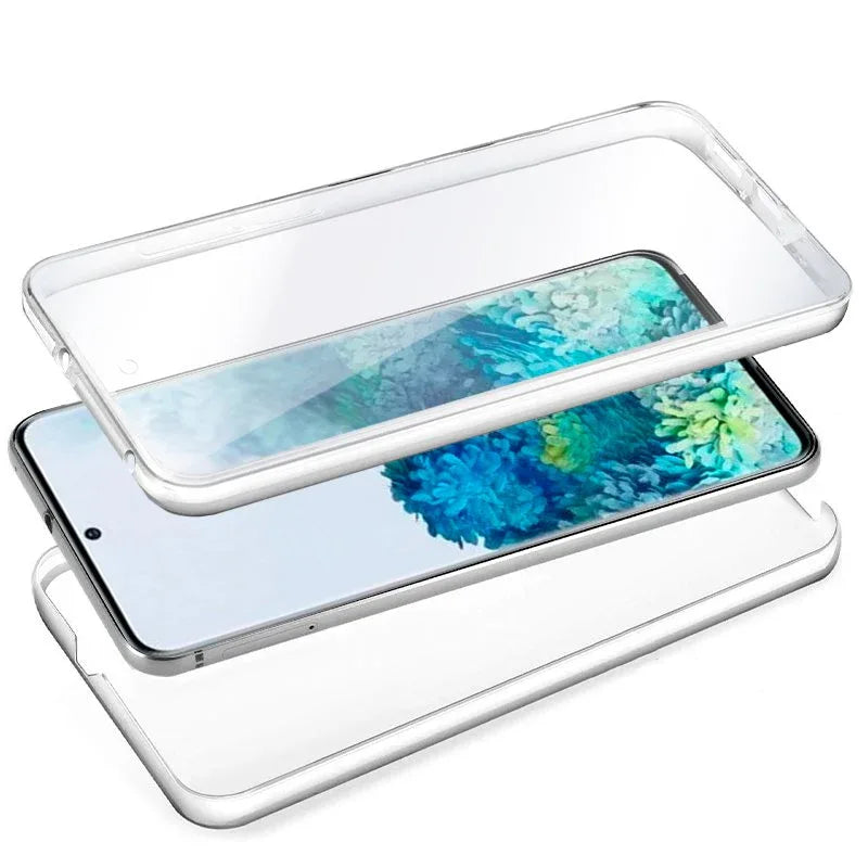 Funda COOL Silicona 3D para Samsung G985 Galaxy S20 Plus (Transparente Frontal + Trasera) - PixelPlaza